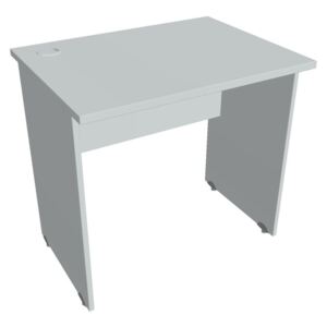 Stůl pracovní rovný 80 cm - Hobis Gate GE 800 Dekor stolové desky: šedá, Dekor lamino podnože: šedá