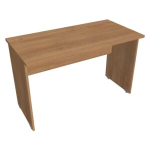 Stůl pracovní rovný 120 cm - Hobis Gate GE 1200 Dekor stolové desky: višeň, Dekor lamino podnože: višeň