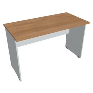 Stůl pracovní rovný 120 cm - Hobis Gate GE 1200 Dekor stolové desky: višeň, Dekor lamino podnože: šedá