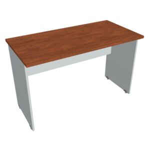 Stůl pracovní rovný 120 cm - Hobis Gate GE 1200 Dekor stolové desky: calvados, Dekor lamino podnože: šedá
