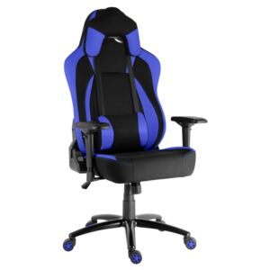Herní židle RACING PRO ZK-035 TEX XL černo-modrá
