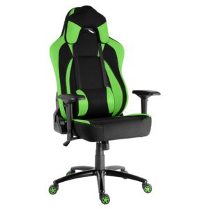 Herní židle RACING PRO ZK-035 TEX XL černo-zelená