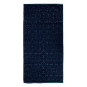 Pip studio ručník Tile de Pip, tmavě modrý 70x140 cm Tmavě modrá
