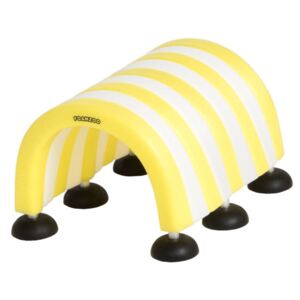 Dětská molitanová stolička XL (žlutá/bílá)