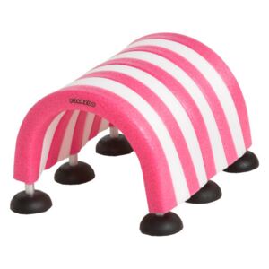 Dětská molitanová stolička XL (růžová/bílá)