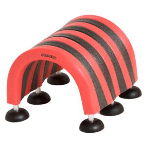 Dětská molitanová stolička XL (červeno/černá)