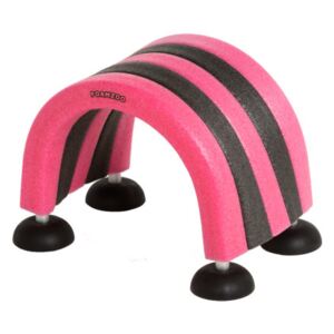 Dětská molitanová stolička (růžová/černá)