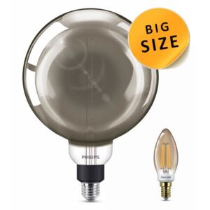 LED Vintage giant E27 6,5W/40W G200 3500K smoky stmívatelná