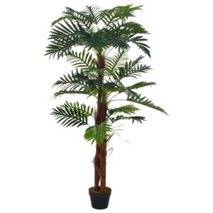 Umělá rostlina palma s květináčem zelená 165 cm