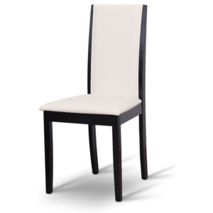 Jídelní židle v jednoduchém moderním provedení wenge VENIS
