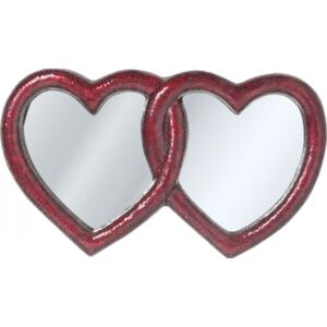KARE DESIGN Zrcadlo Mosaik Double Heart 100x165cm