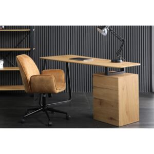 Designový psací stůl Kiana 160 cm vzor dub