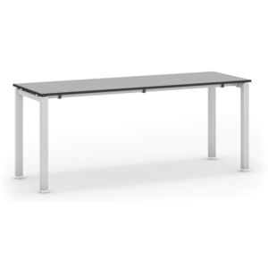 Jednací stůl AIR, deska 1800 x 600 mm, šedá