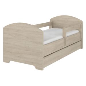 Dětská postel OSKAR - dub palermo 140x70 cm + matrace ZDARMA!