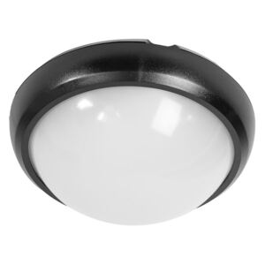 LED Solution Černé LED stropní/nástěnné svítidlo 8W IP66 1260