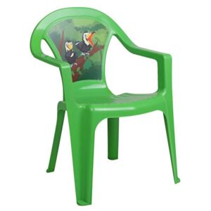STAR PLUS Dětský zahradní nábytek - Plastová židle zelená Varianta: Dětský zahradní nábytek - Plastová židle zelená
