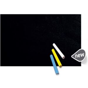 KUPSI-TAPETY 213-0004 D-C-Fix Samolepící tabulová popisovací folie černá se třemi křídami velikost 45 x 200 cm 90 x 150 cm