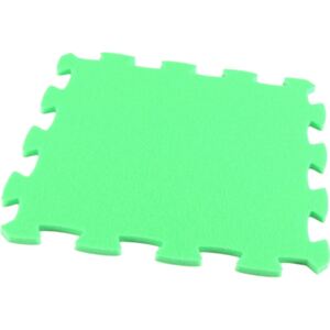 Pěnový koberec Uni-Form, jednotlivý díl - Zelená