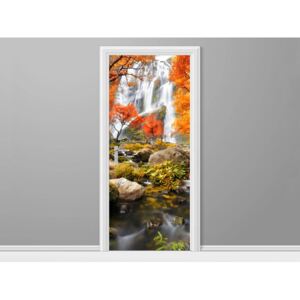Samolepící fólie na dveře Podzimní vodopád 95x205cm ND2335A_1GV
