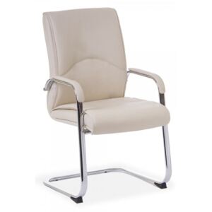 Konferenční židle Luxus béžová