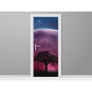 Samolepící fólie na dveře Obrovský měsíc 95x205cm ND4799A_1GV