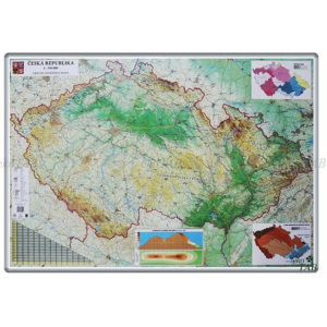 Mapa ČR magnetická popisovací 138 x 94 cm