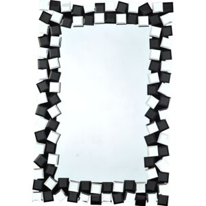 Tempo Kondela Zrcadlo, černá / bílá, ELISON TYP 8