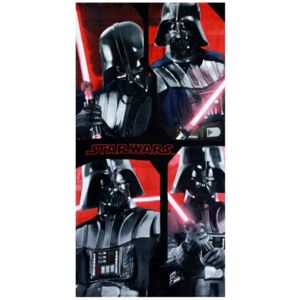 Bavlněná osuška Star Wars - Hvězdné války - 100% bavlna, froté s gramáží 290 gr./m² - 70 x 140 cm