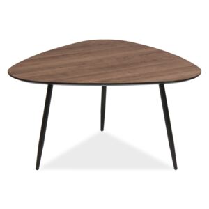 Příruční stolek, ořech / černá, ENVO C