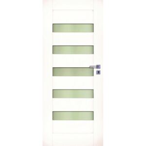 Accra interiérové dveře levé bílá 60cm - ACCRAB60L
