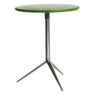 Kulatý jídelní stůl Ciak, průměr 60 cm, zelený