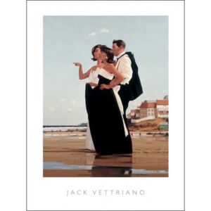 Obraz, Reprodukce - The Missing Man II, 1998, Jack Vettriano, (40 x 50 cm)