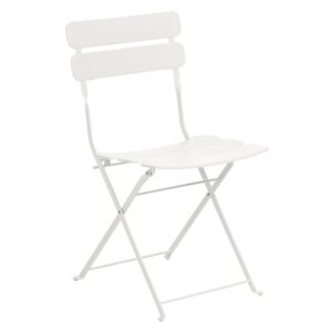 Bílá kovová zahradní židle LaForma Ambition