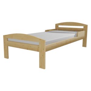 Dětská postel M 011 NEW* 70 x 160 cm surové dřevo