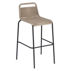 Béžová barová židle LaForma Glenville 100 cm
