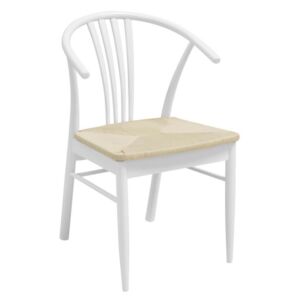 Jídelní židle Maret, bílá SCHDN22085-22 SCANDI