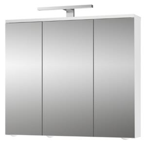 Jokey Arda Led Zrcadlová skříňka - bílá š. 72,2 cm, v. 68,2/63 cm, hl. 19,5/14,8 cm, 112113220-0110
