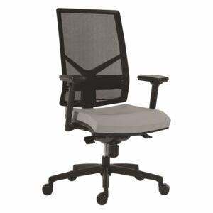 Kancelářská ergonomická židle Antares Syn Omnia 1850 – černá, nosnost 130 kg