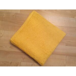 Brotex Froté ručník bez proužku 450g žlutý 50 x 100 cm