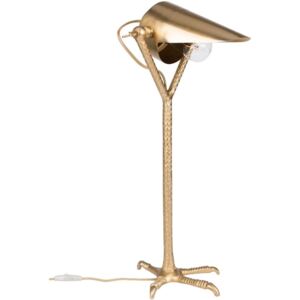 Zlatá stolní lampa DUTCHBONE Falcon