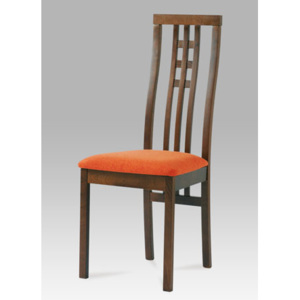 Autronic Jídelní židle - ořech/bez sedáku BC-12481 WAL