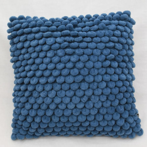 Modrý dekorativní polštář Nola - sopen blue