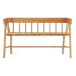 Přírodní dřevěná lavice Vanessa - 123*45*72 cm
