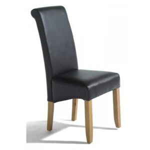 SOB | Moderní židle Logan, Barva Tmavě hnědá