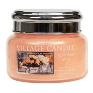 Village Candle Vonná svíčka ve skle Anglické květiny (English Flower Shop) 262 g
