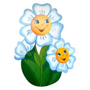 Dětská dekorace Dětská dekorace Květina – bílá