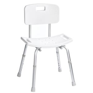 Ridder Židle s opěradlem, nastavitelná výška, bílá A00602101