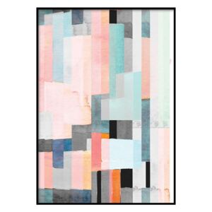 Plakát DecoKing Abstract Panels, 50 x 40 cm