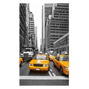 Vliesové fototapety na zeď Taxi ve městě | MS-2-0008 | 150x250 cm