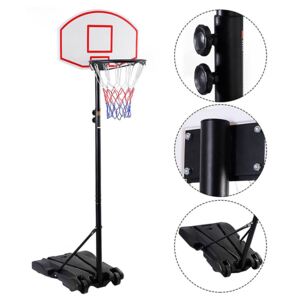 Mobilní basketbalový koš s nastavitelnou výškou